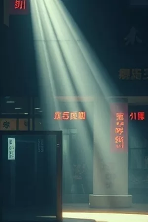 橘子味少女番剧封面，柑橘色夕阳与校服背影