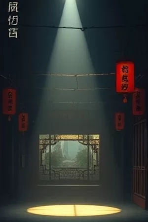 玻璃海与旧唱片剧集封面，海面倒影与黑胶唱机